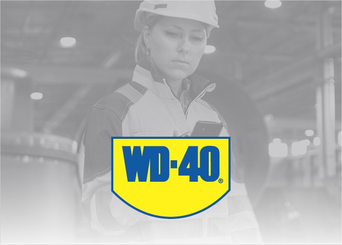 Cover of the WD-40 case study document.