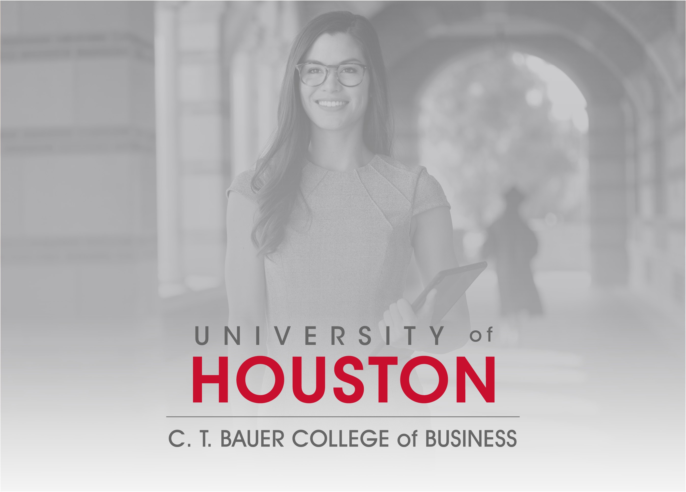 Cover of the C.T. Bauer School of Business case study document.