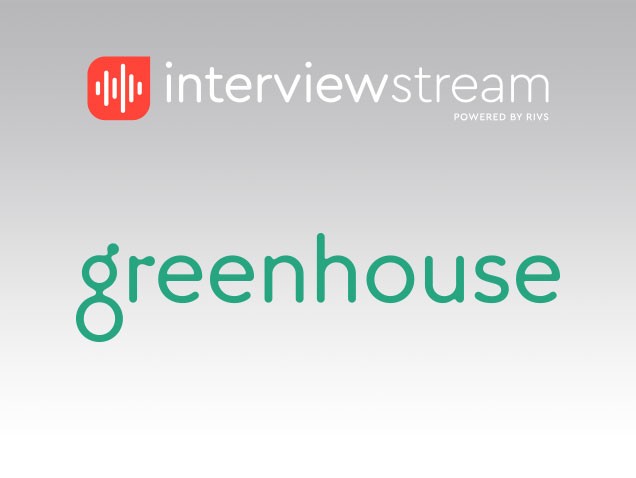 Greenhouse integrates with interviewstream's remote screening tool