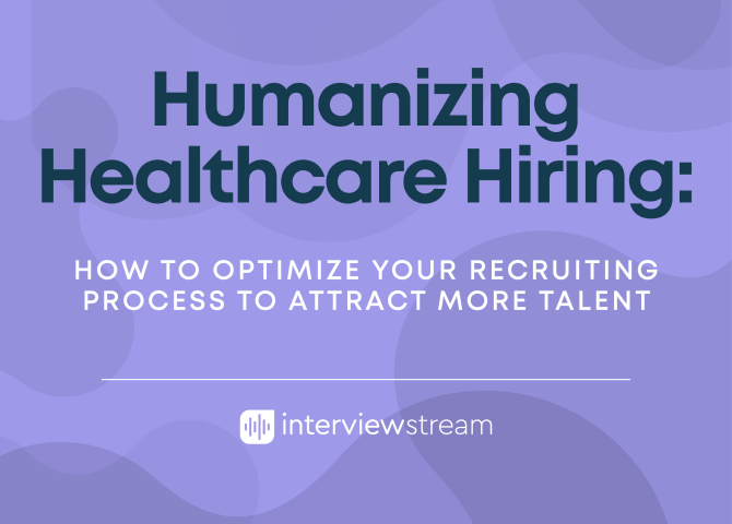 How to Optimize Your Healthcare Recruiting Process to Attract More Talent eBook cover