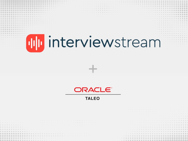 Taleo Business Edition integrates with interviewstream's video interviewing platform